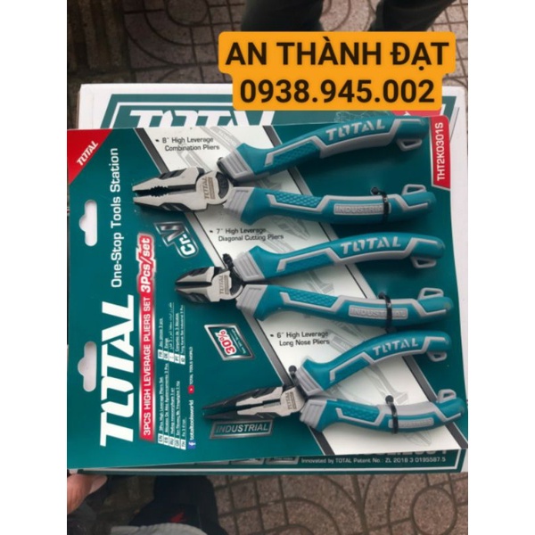 BỘ 3 KỀM RĂNG, CẮT VÀ NHỌN CAO CẤP TOTAL MODEL: THT2K0301S