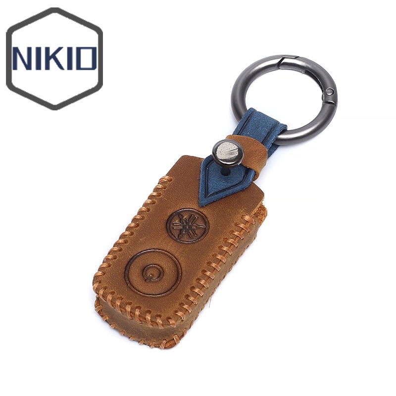 Vỏ Da Bảo Vệ Chìa Khóa Thông Minh Cho Xe Yamaha NVX ex 155 Exciter 155 VVA Janus/FreeGo Latte Nozza Grande