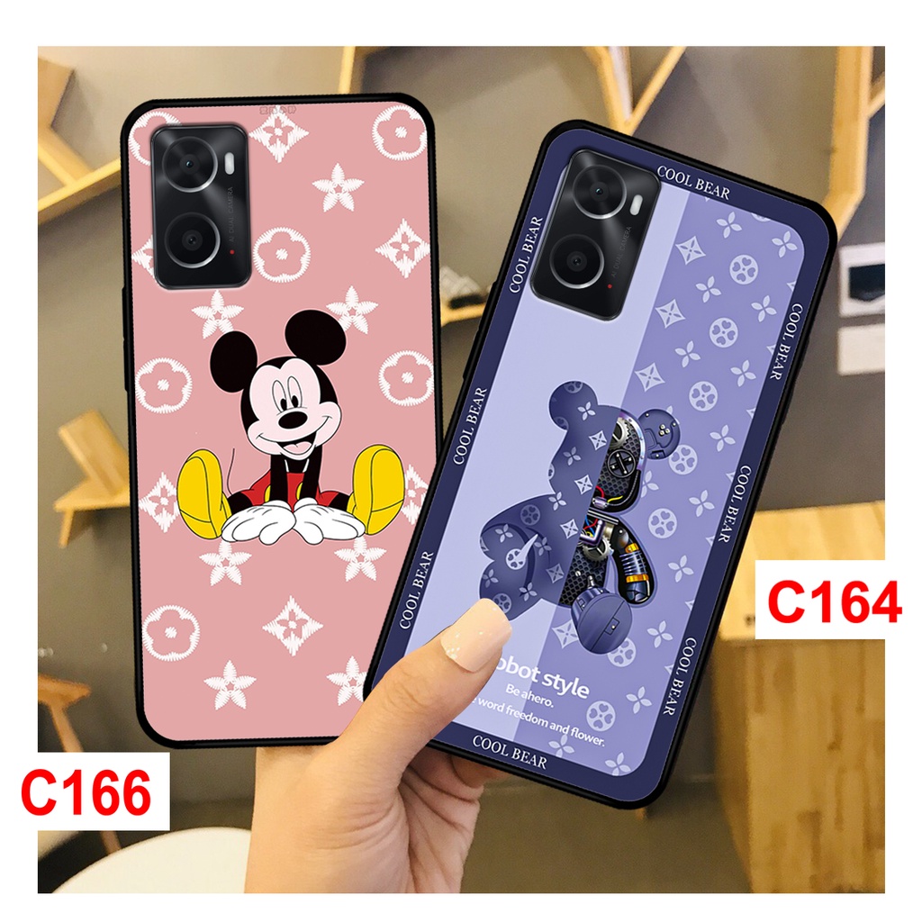 Ốp lưng Oppo A36 - Oppo A76 in hình bearbrick , Guccii , L.V thời trang. ốp oppo A36 - A76 rẻ bền đẹp.