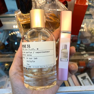 [ Mẫu thử ] Nước hoa nữ Le Labo Rose 31 10ml