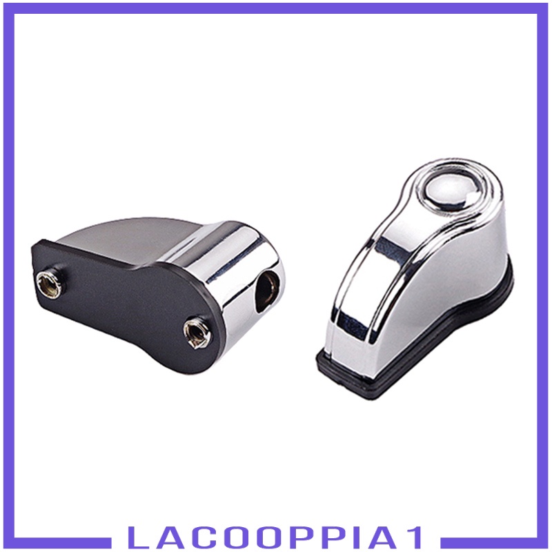 [LACOOPPIA1] 2 Pieces Solid Metal Bass Drum Lugs Ear Percussion Instrument Accessories