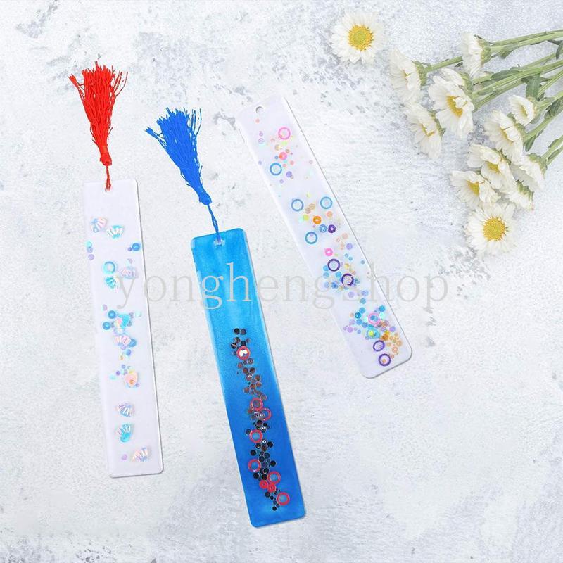 Khuôn Silicone Làm Thẻ Đánh Dấu Sách Trang Sức