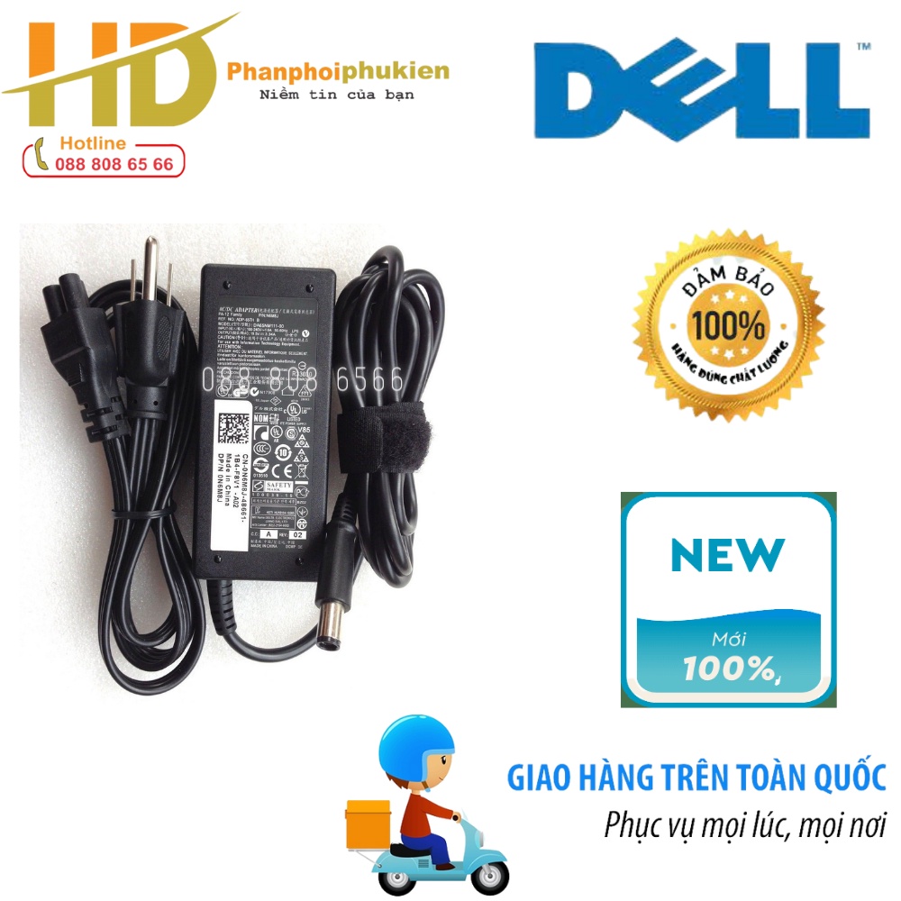 Sạc dành cho Laptop Dell Inspiron 14 5447 N5447 - Hàng Nhập khẩu