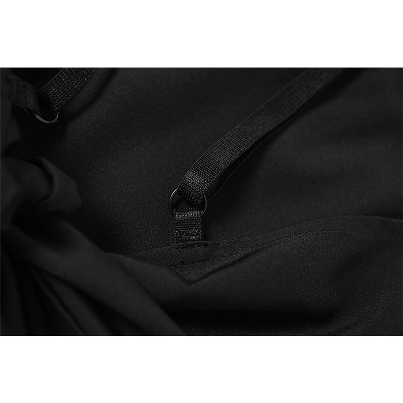 DUNEA Áo Hai Dây Màu Sắc Tương Phản Thời Trang Mùa Hè Cho Nữ