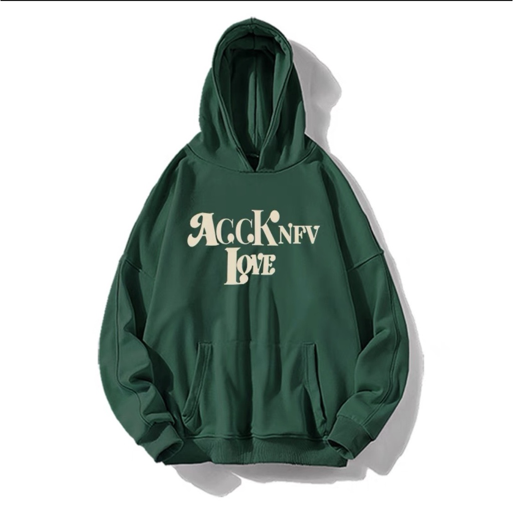 Áo Khoác Hoodie Nỉ LOVE Nữ Unisex 2 Màu Siêu Chất