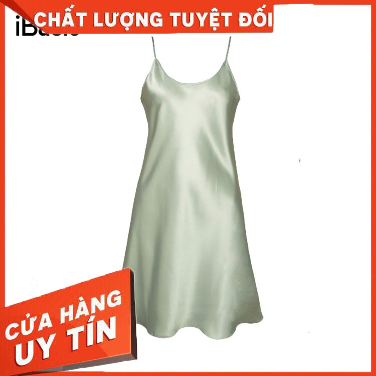 HÀNG CAO CẤP -  Đầm ngủ satin iBasic 7916  - Hàng Cao Cấp