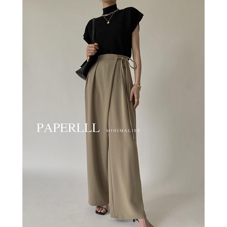 Áo dệt kim cổ cao sát nách thời trang cho nữ