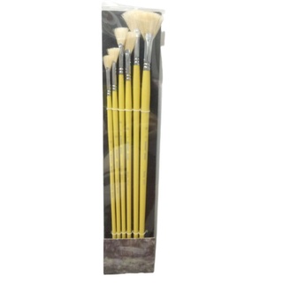 Bộ cọ quạt 5 cây Sunway Basic thân vàng B203 [ Sugi art shop]