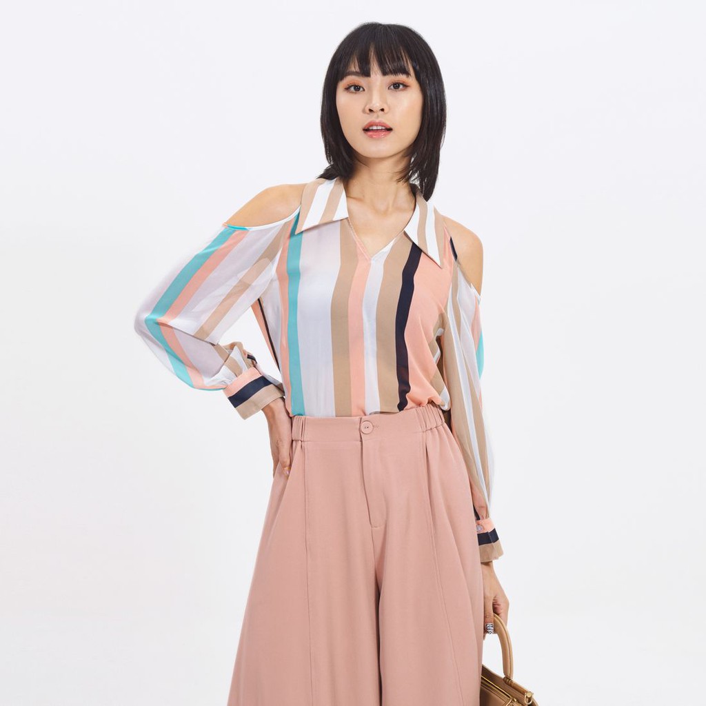 Áo cutout vai tay dài - MARC FASHION