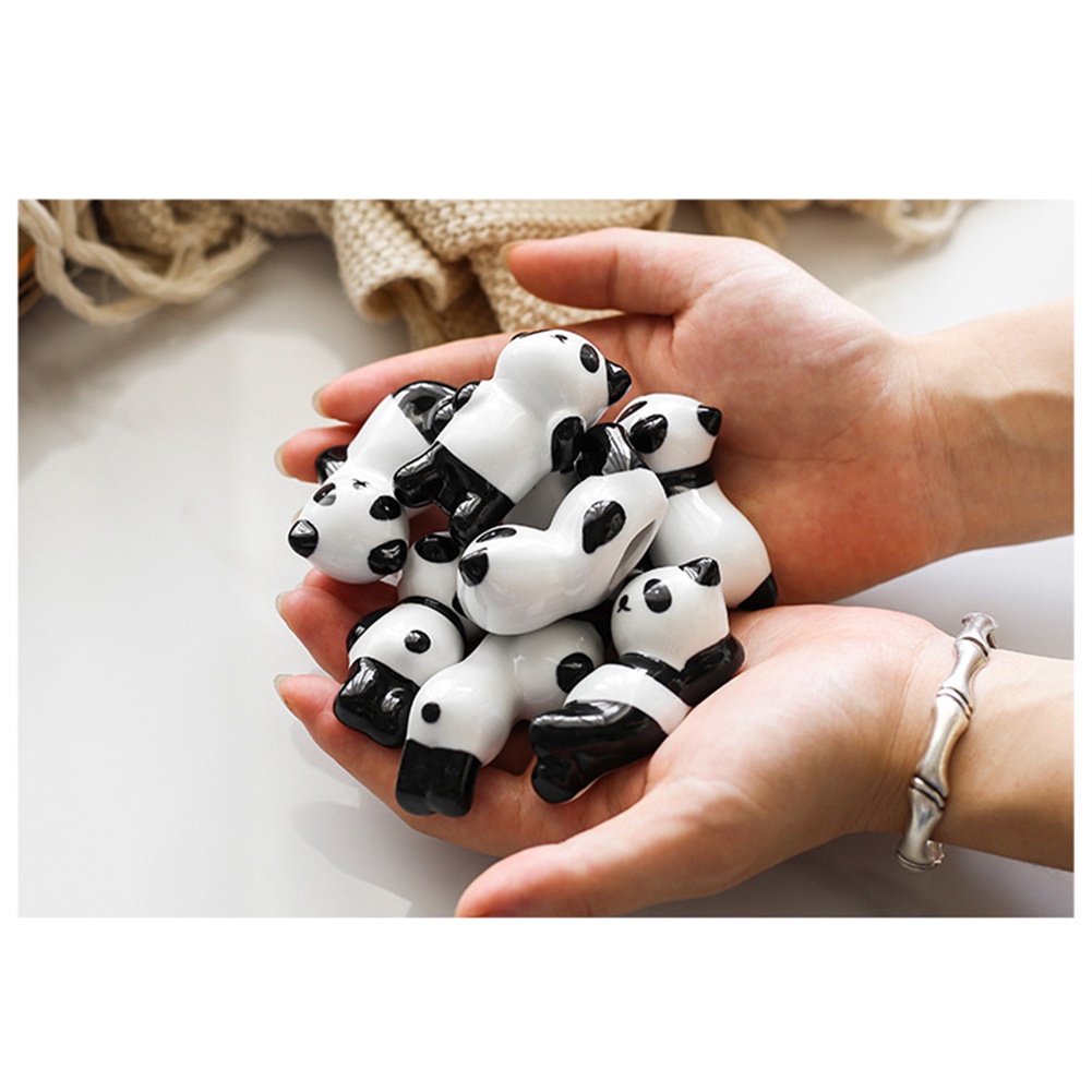 Sáng Tạo Panda đũa còn lại dễ thương gốm đũa giữ phim hoạt hình giá Panda đũa giữ đũa Mat chủ thời trang bộ đồ ăn nhà bếp công cụ nguồn cung cấp