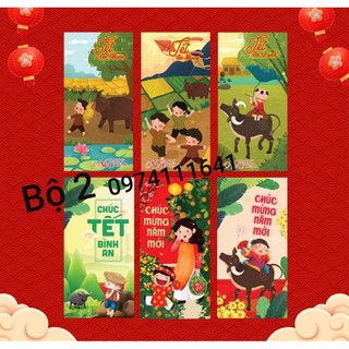 60 chiếc lì xì 2022 mẫu đỏ truyền thống