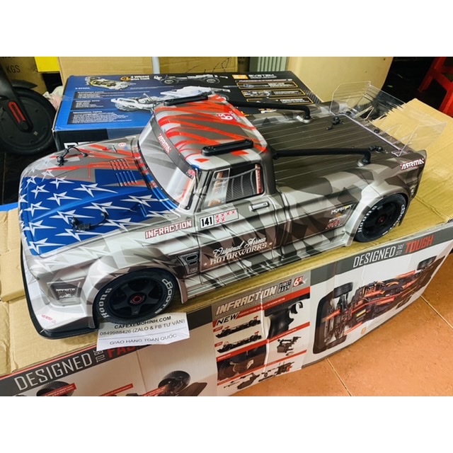 Xe điều khiển arrma infraction 140km/h usa