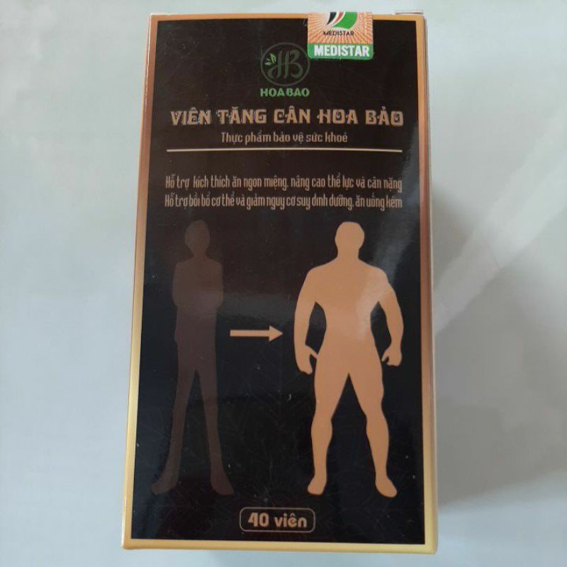 Viên tăng cân hoa bảo(hàng chính hãng cty)