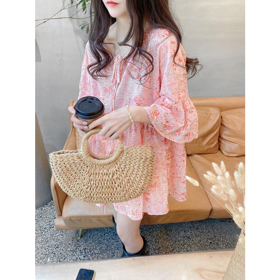 Áo Sơ Mi Tay Ngắn Dáng Rộng Thời Trang Mùa Hè Xinh Xắn Cho Nữ