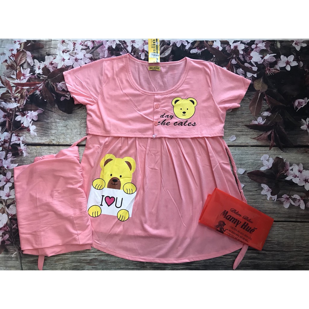 [FREESHIP-180k] Đồ Bộ Sau Sinh & Bầu (Cho bé bú)