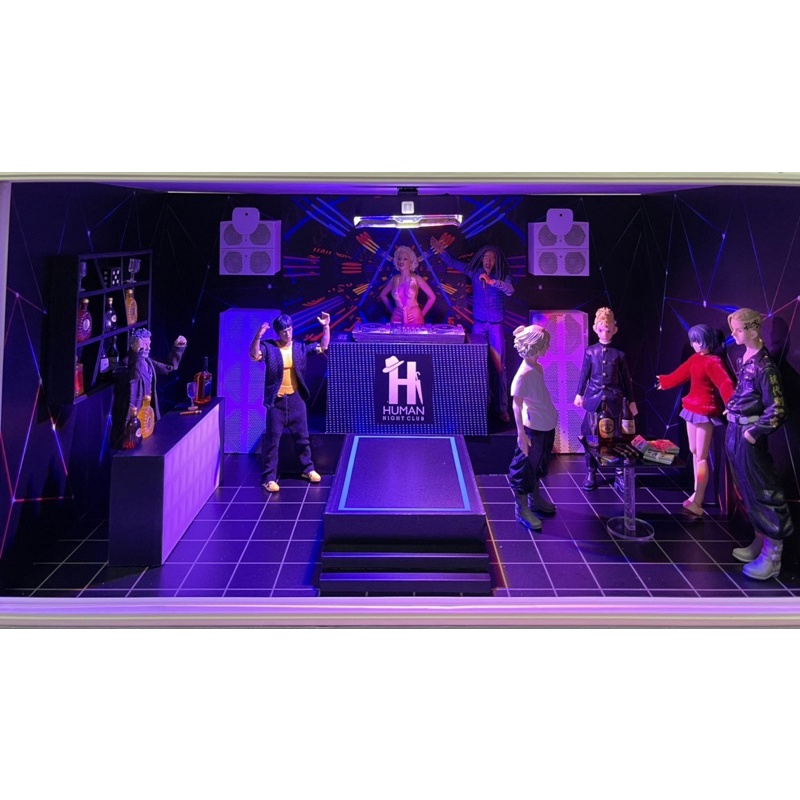 Mô hình set bàn bar 1/12