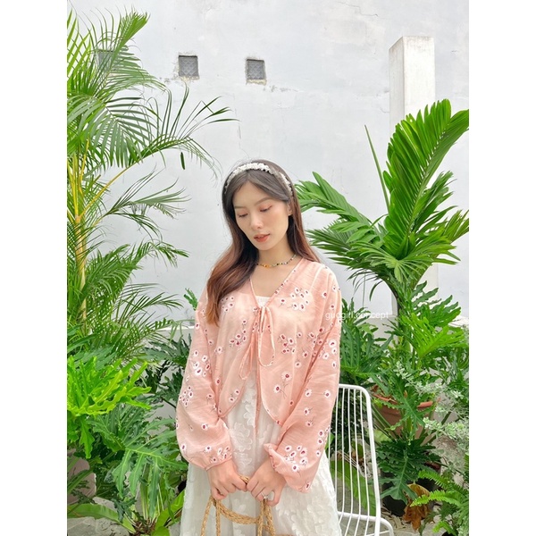 ÁO CARDIGAN PHONG CÁCH MÙA HÈ - Áo có 3 hoạ tiết khác nhau
