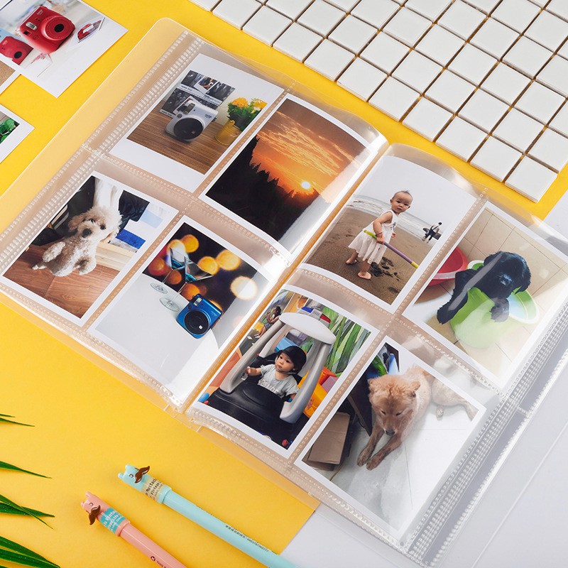 Album ảnh 6x9 bìa nhựa cứng trong để ảnh cực đẹp