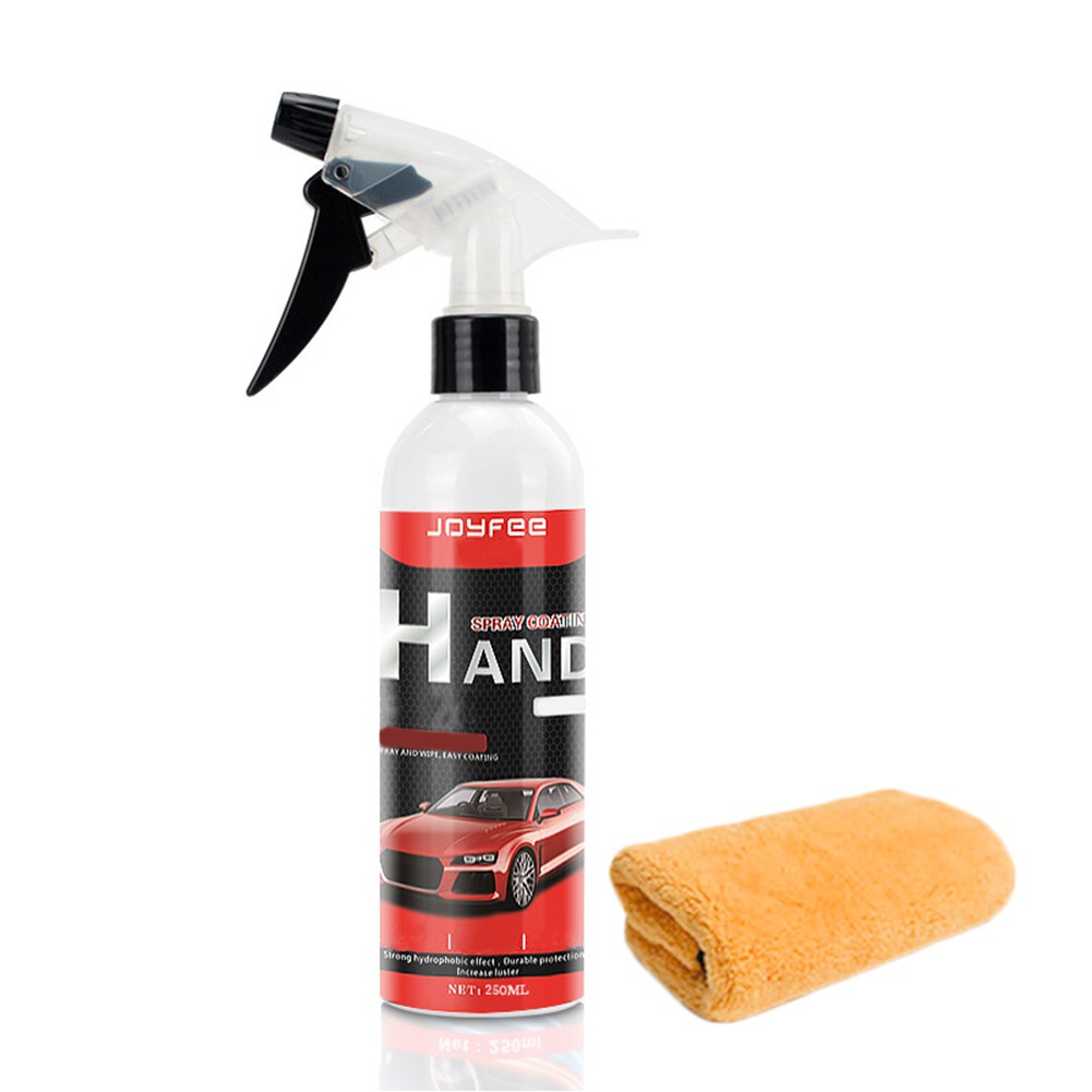 Ceramic Spray Coating Car Polish Spray Sealant Top Coat Quick Nano-Coating 250ML