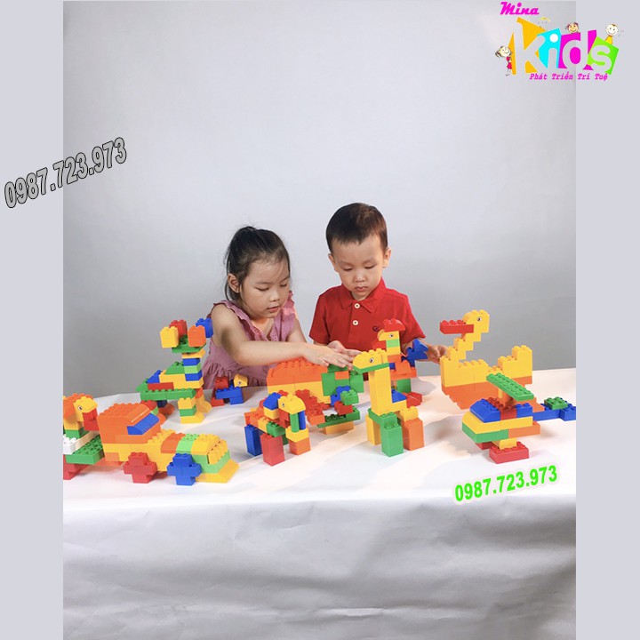 Đồ Chơi Lắp Ghép Lego Thông Minh Cho Bé Rèn Luyện Phát Triển Trí Tuệ - Hàng Việt Nam Chất Lượng Cao VinaKids Toys