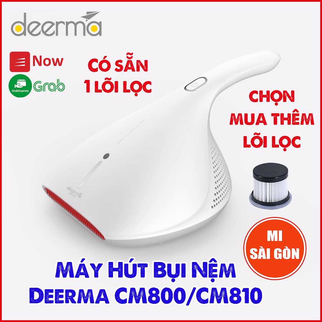 [Hỏa Tốc HCM] Máy Hút Bụi Nệm Deerma CM800 /CM1300 diệt khuẩn.