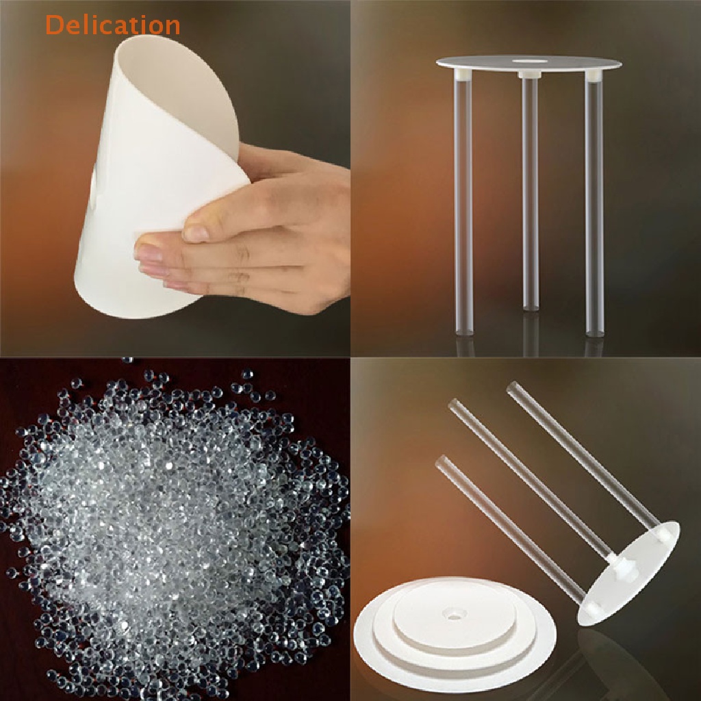 Giá Đỡ Bánh Kem Nhiều Tầng DIY Tiện Dụng