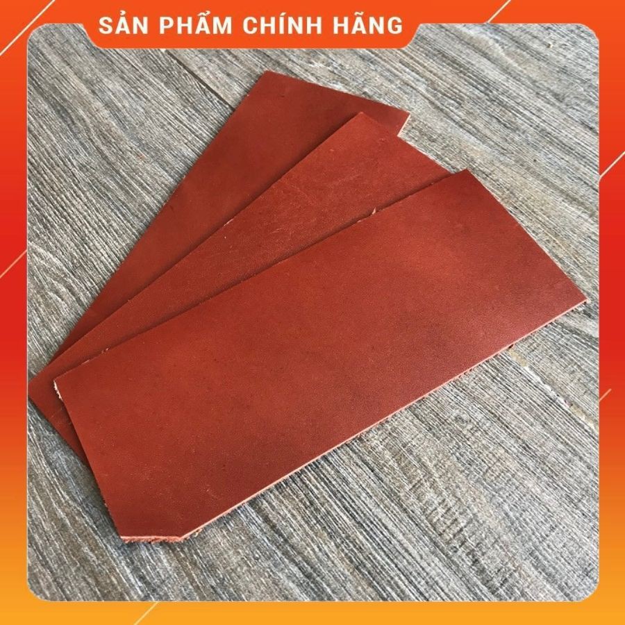 Phôi dây đồng hồ da Pullup cao cấp màu nâu bò