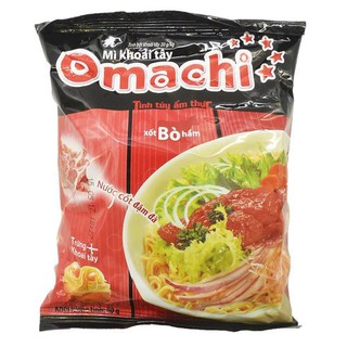 Mì Omachi Xốt Bò Hầm 80G combo 14 gói