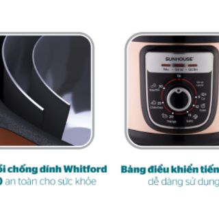 Nồi áp suất cao cấp Sunhouse SHD1653
