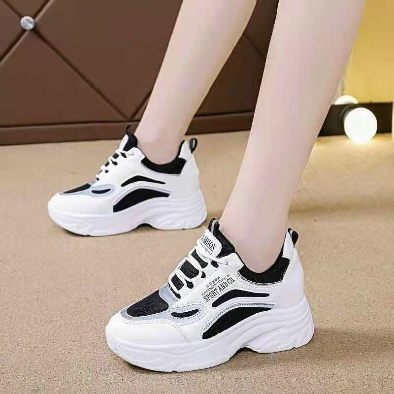 Giày sneaker thể thao Sport And CO độn đế 7cm