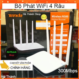 [SIÊU SỐC]Bộ Phát WiFi 4 Râu 300Mbps Tenda F6 Bản Quốc Tế( Tiếng Anh ) - ADNT PP