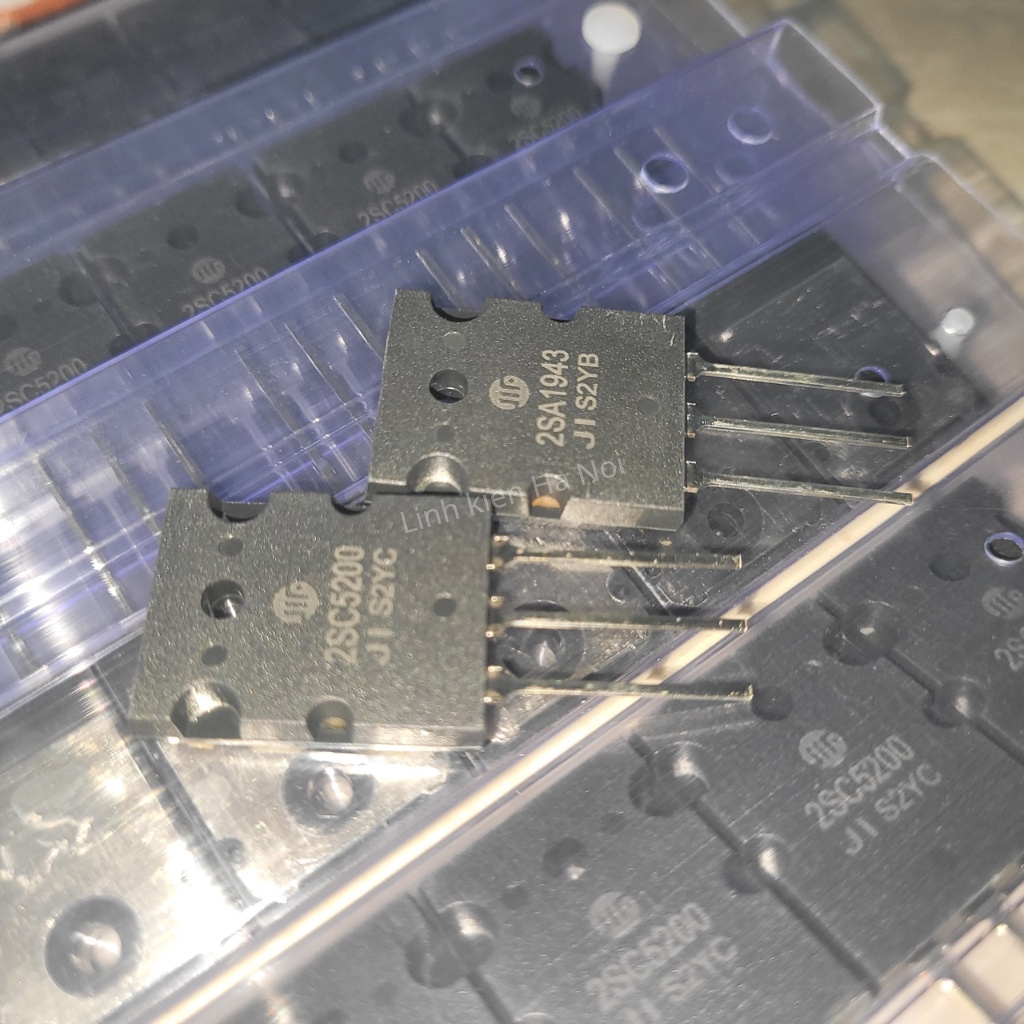Cặp sò 2SA1943-2SC5200 chính hãng Sino mới lưng đồng chất lượng tốt 1 cây 24 con