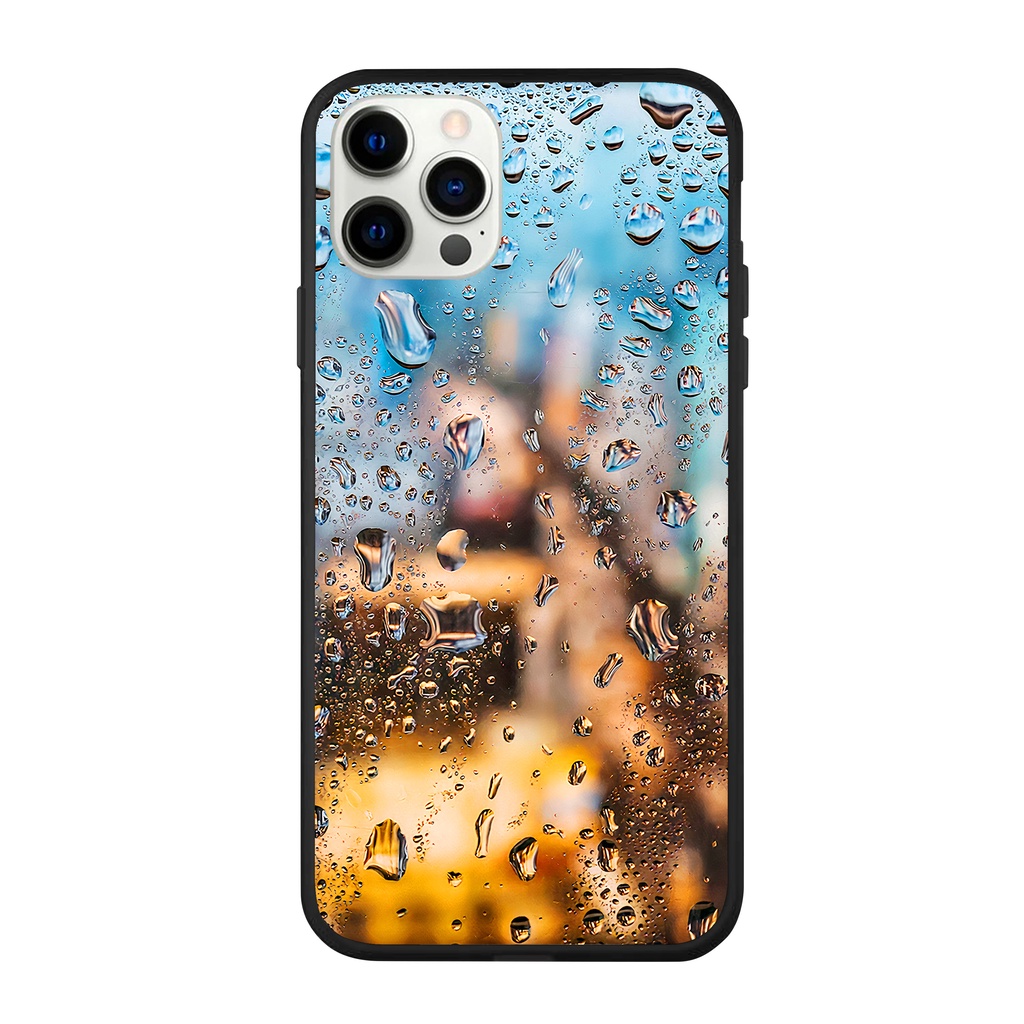 Ốp lưng iphone kính đọng nước cho iphone 13 pro max mini 12 pro max mini 6 s plus 7 8 plus Xr X s max 11 pro max Se2020