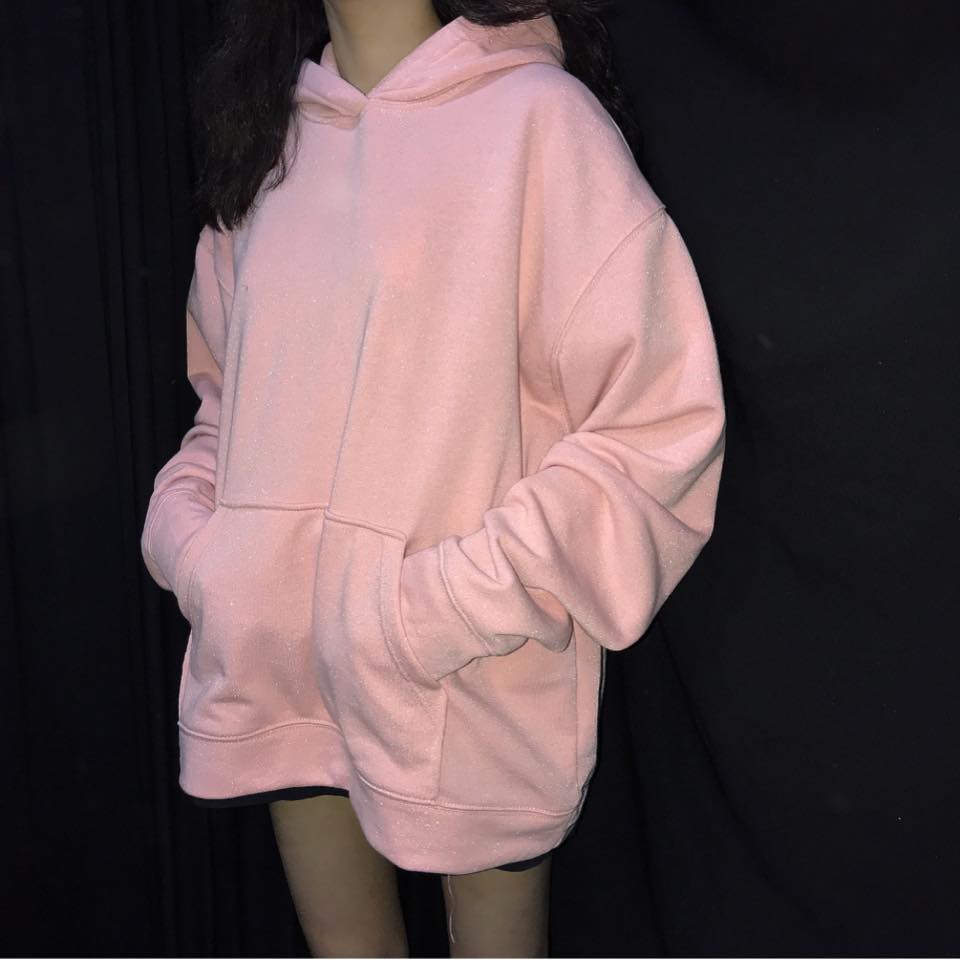 HOODIE TRƠN HỒNG Unisex Ulzzang Streetwear Streetstyle - Hoodie Pink Hoodie Hồng trơn cực đẹp