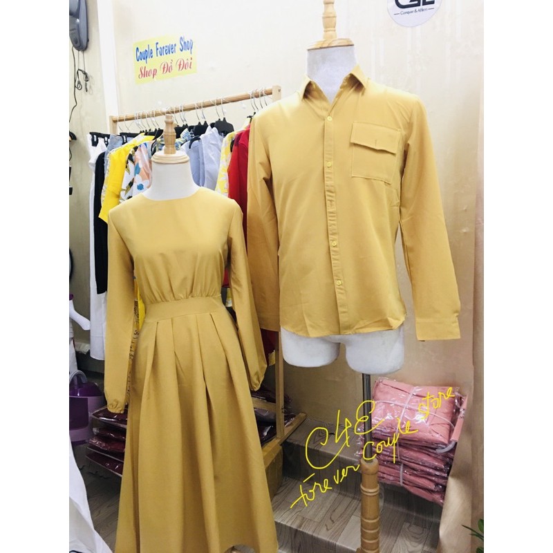 Đồ đôi chất lượng (giá váy + áo)