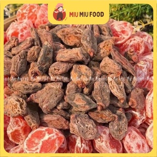 Xí muội đào mix xí muội oliu miumiu food hũ 400g, đồ ăn vặt sài gòn, siêu ngon siêu rẻ