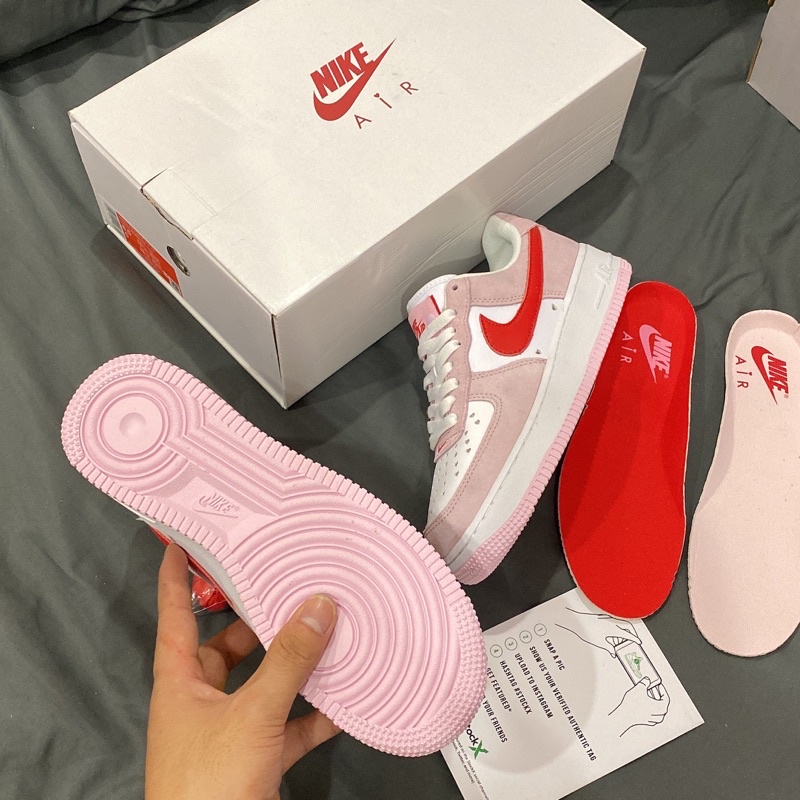 GIÀY AF1 LOW VALENTINE PINK LAI AU
