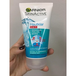 Sữa rửa mặt 3 in 1 garnier 150ml