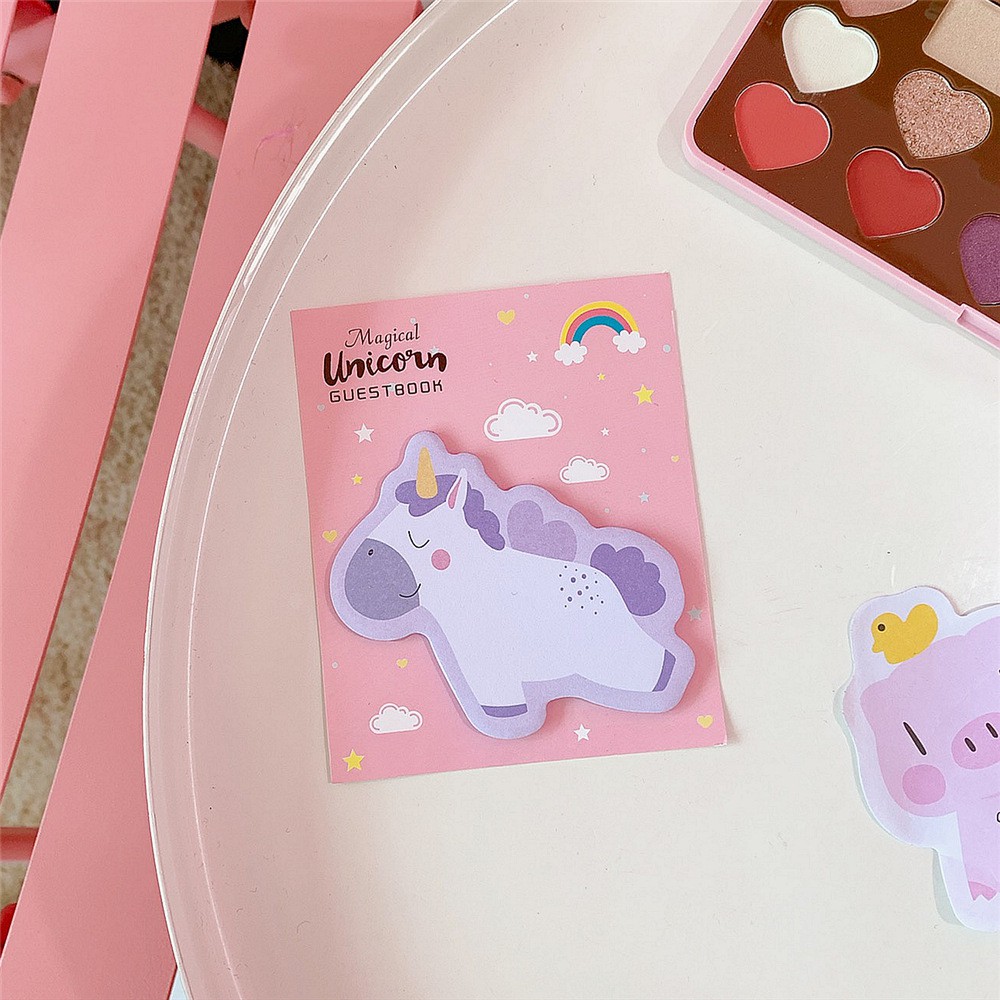 Giấy note (sticky note) hình Unicorn dễ thương