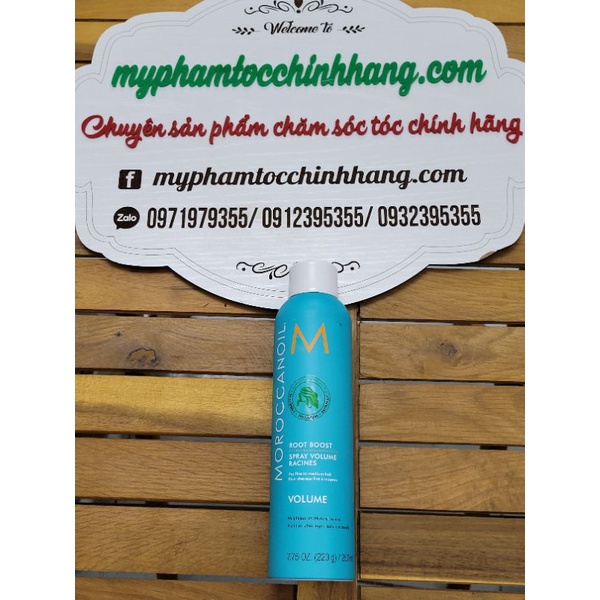 XỊT TĂNG PHỒNG MOROC ROOT BOOST SPRAY VOLUME 250ML