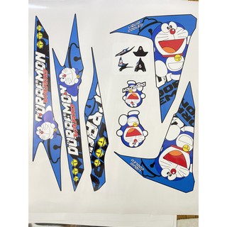 Tem rời Vario màu đen 2020 - Doremon siêu kute