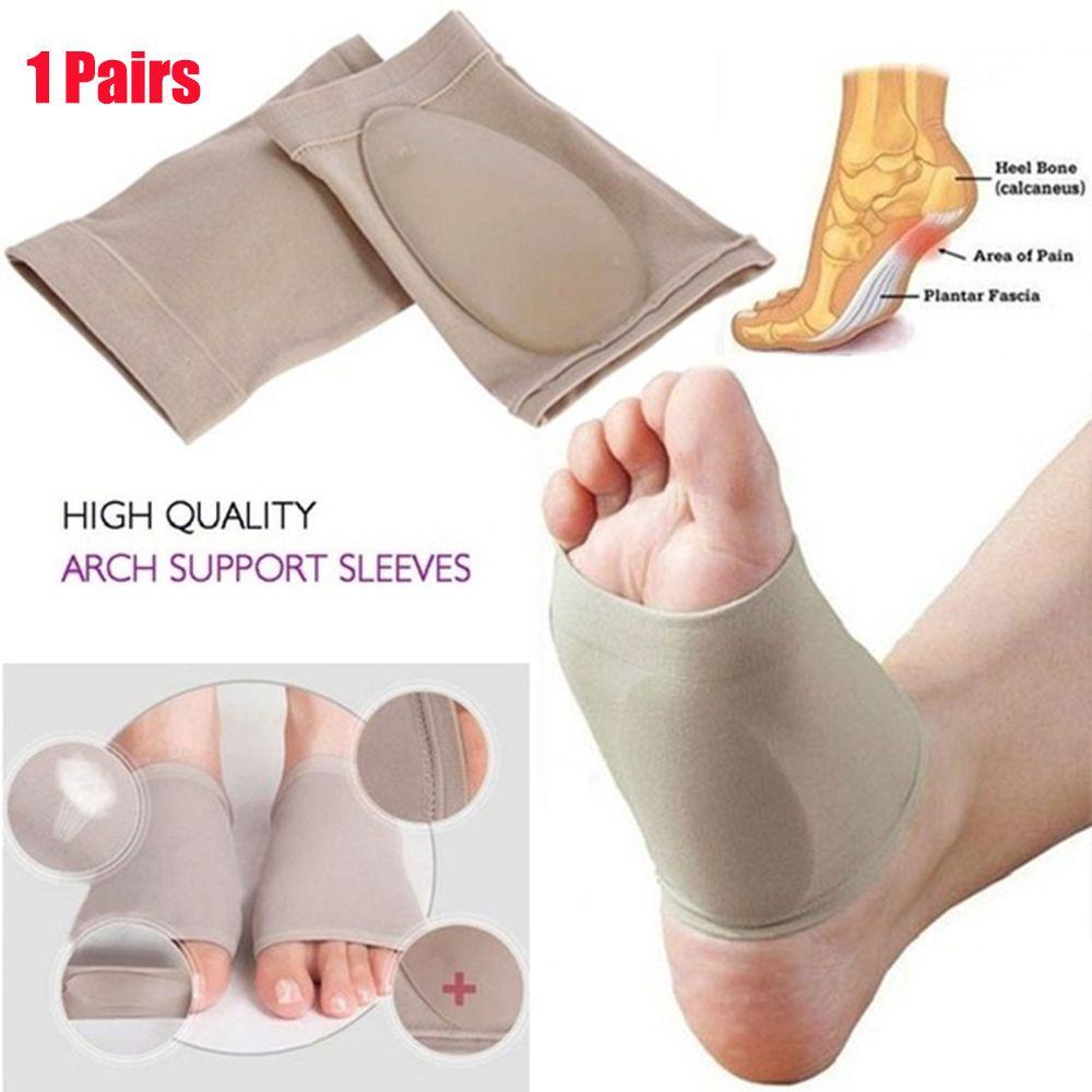 Miếng Lót Giày Chỉnh Hình Bàn Chân Phẳng Bằng Silicagel Mềm Mại Chống Sốc