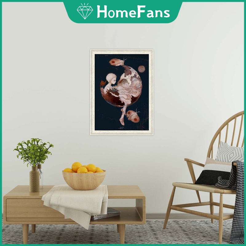 Tranh đính đá tự làm 5D treo tường trang trí nhà cửa tiện dụng