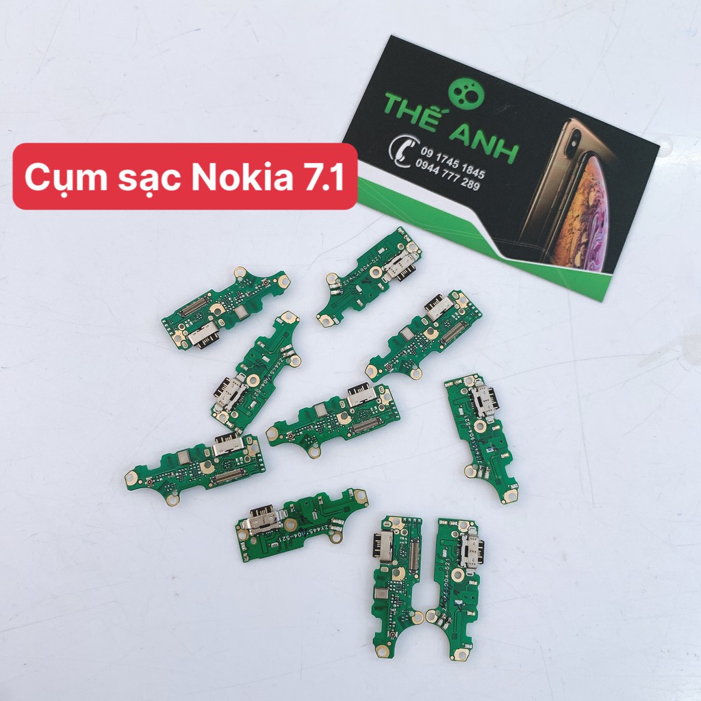 Cụm sạc / cụm chân sạc Nokia 7.1 chính hãng, bảo hành lỗi
