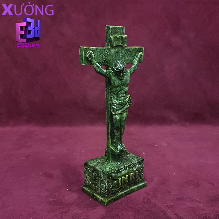 Tượng công giáo - Thánh giá chúa Giesu - Xưởng E3D - CHUA 021