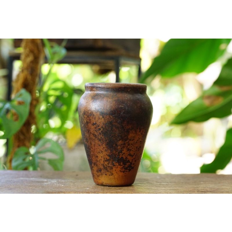 lu đất nung mini