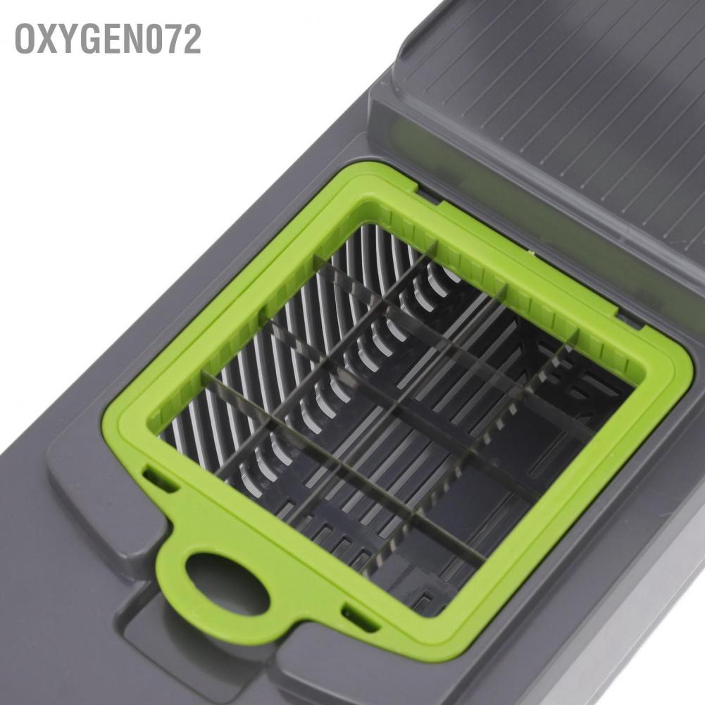 Oxygen072 Oxygen072 Máy cắt rau củ đa chức năng với tách lòng trắng trứng 6 lưỡi xay tỏi thành viên thực phẩm công suất lớn