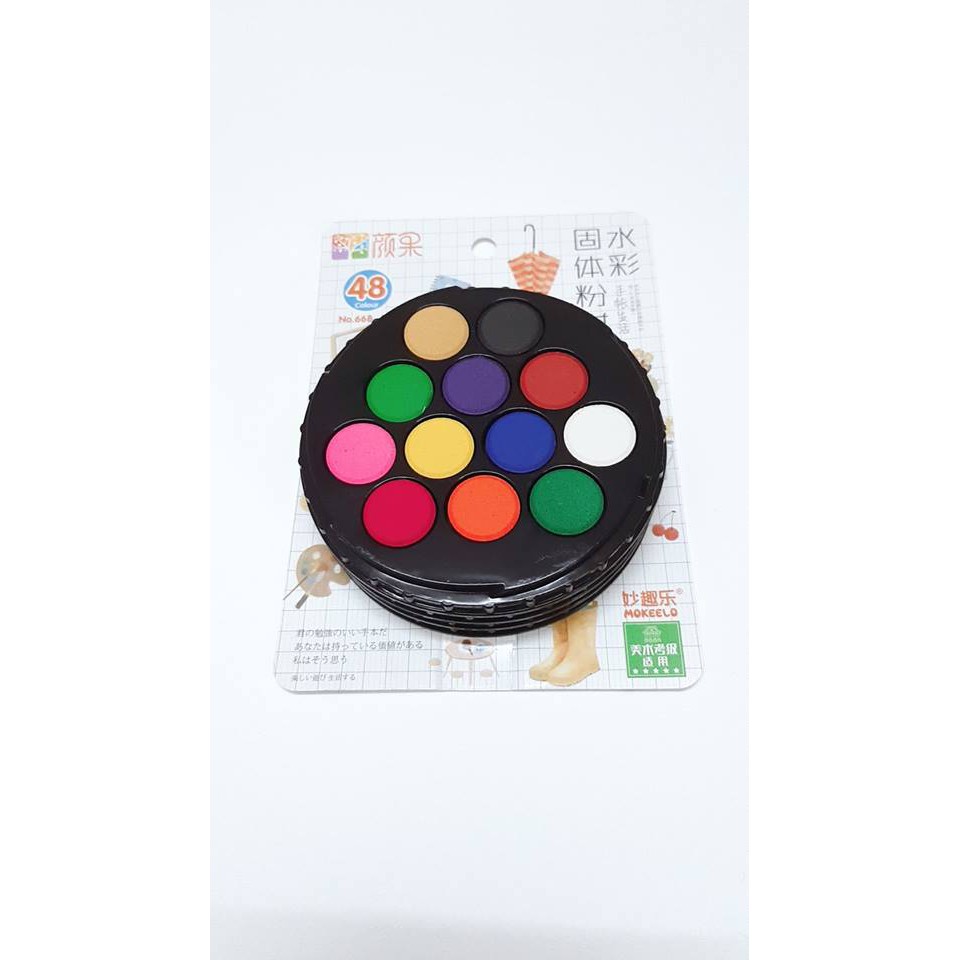 MÀU NƯỚC dạng nén 668