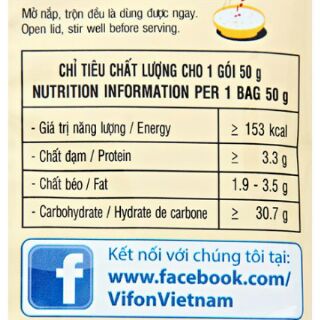 Combo 5 gói cháo thịt bằm Vifon