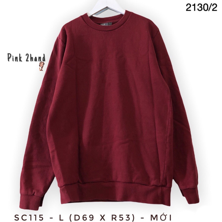 Áo Sweater nữ, nam 2hand, chất dày, size XL/XXL - 0412-2